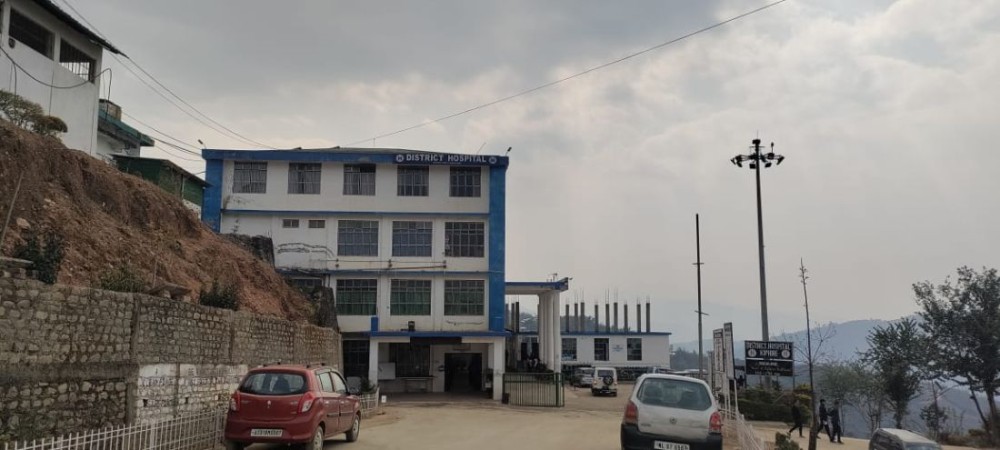 A view of District Hospital Kiphire. (Morung Photo)